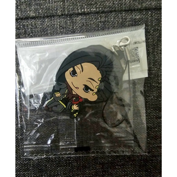 Jamil Viper Rubber Strap Keychain Anime Game Scarabia Disney Twisted Wonderland - Picture 2 of 2